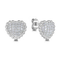 Ohrstecker „Arctic Radiance“ – aus rhodiniertem 925er Sterling Silber
