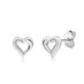 Ohrstecker „Arctic Tender“ – Teilmattes Design aus 925er Sterling Silber