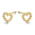 Ohrstecker „Brilliant Heart“ – 14Kt Gold