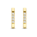 Ohrstecker „Brilliant Pillar“ – 14Kt Gold