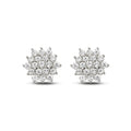 Ohrstecker „Crystal Blossom“ – 14Kt Weißgold