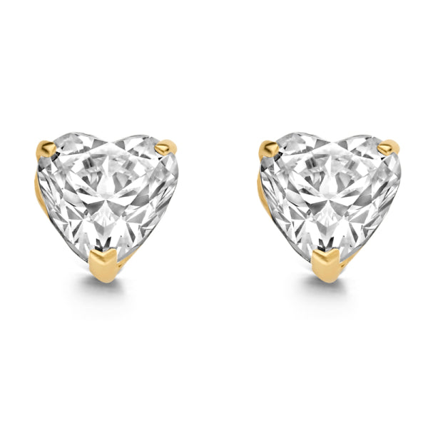 Ohrstecker „Eternal Heart“ – 14Kt Gold