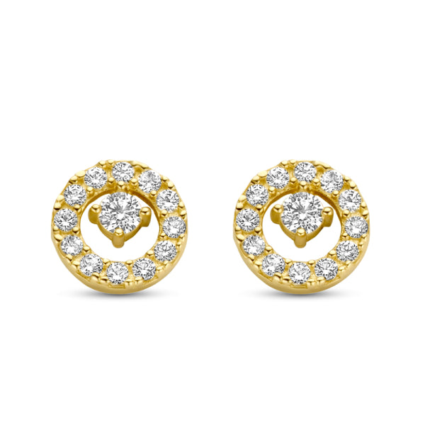 Ohrstecker „Eternal Orbit“ – 14Kt Gold
