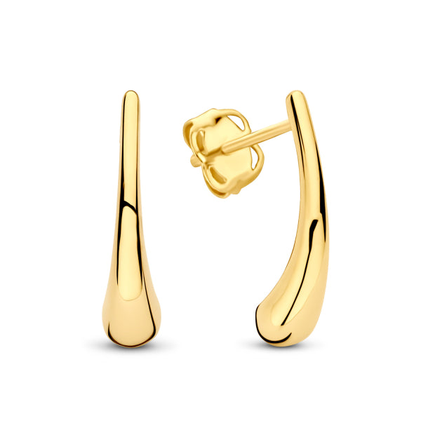 Ohrstecker „Fluid Grace“ – 14Kt Gold