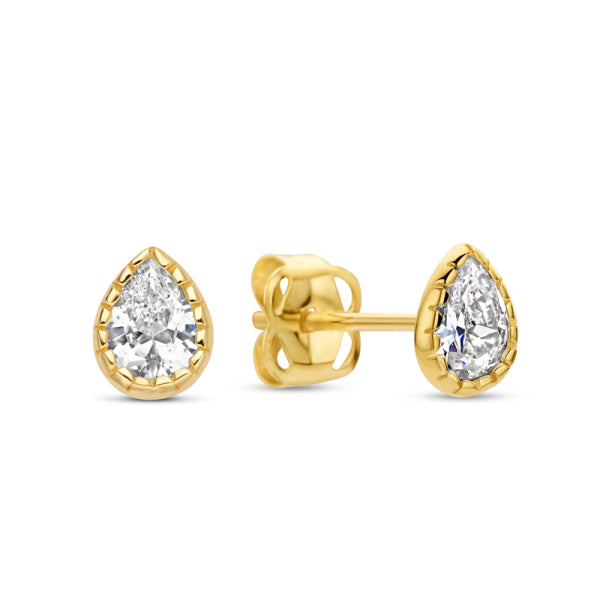 Ohrstecker „Glistening Dew“ – 14Kt Gold