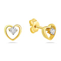 Ohrstecker „Infinite Love“ – 8Kt Gold