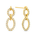Ohrstecker „Linked Radiance“ – 14Kt Gold