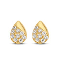 Ohrstecker „Liquid Sparkle“ – 14Kt Gold