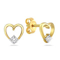 Ohrstecker „Pure Love“ – 8Kt Gold