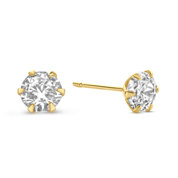 Ohrstecker „Stellar Sparkle“ – 14Kt Gold