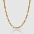 Flache Panzerkette 1,7 mm – 333er Gelbgold