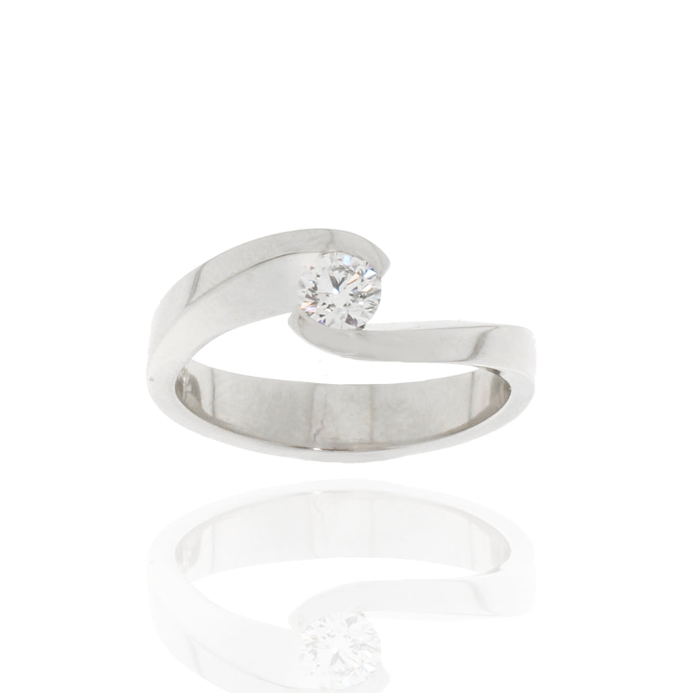 Platin-Ring „Pure Momentum“ – 950er Platin mit 0,31 ct