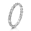 Ring „Arctic Wave“ – 333er Weißgold