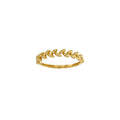 Ring „Botanical Glow“ – 375er Gelbgold