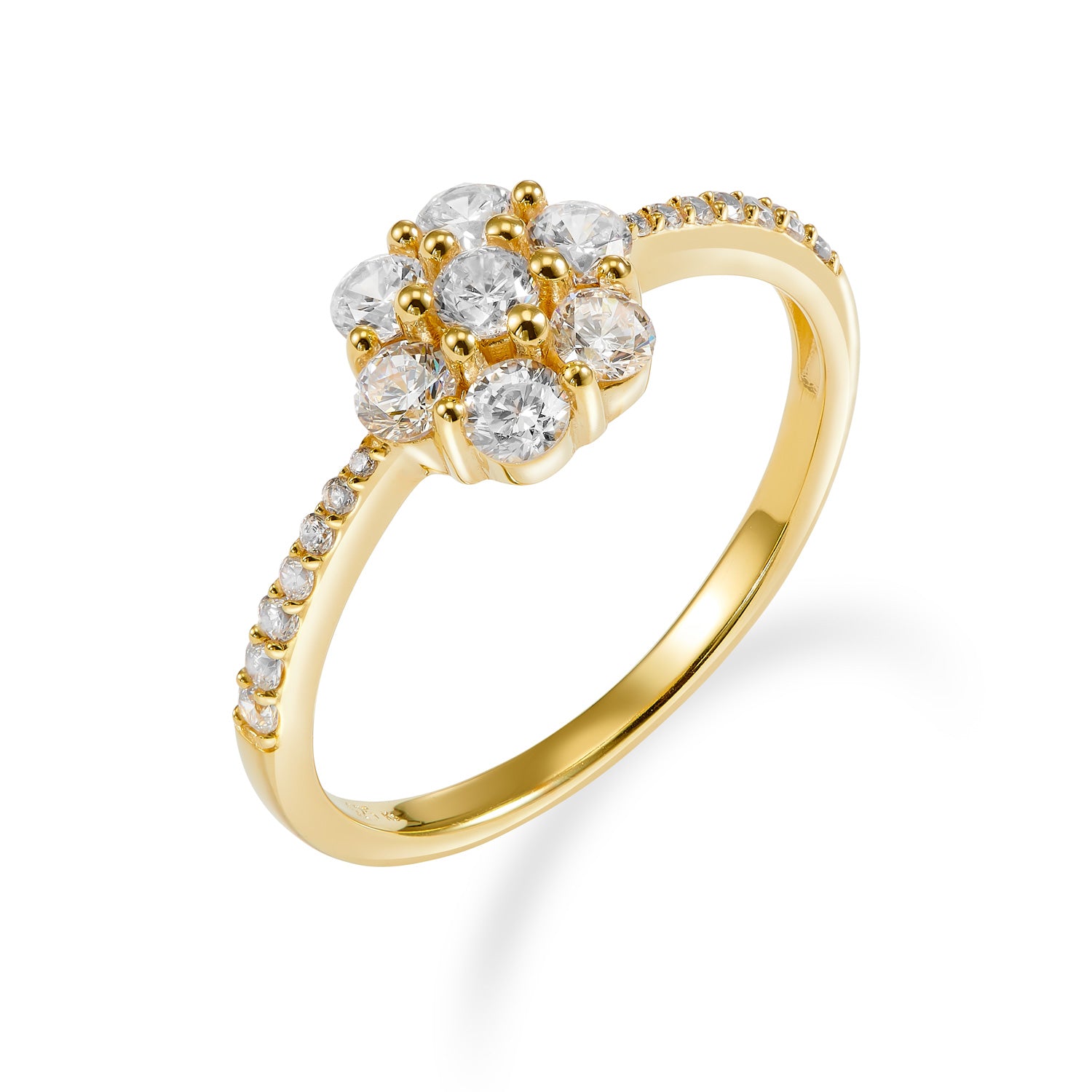 Ring „Celestial Bouquet Gold“ – aus 925er Sterling Silber, vergoldet