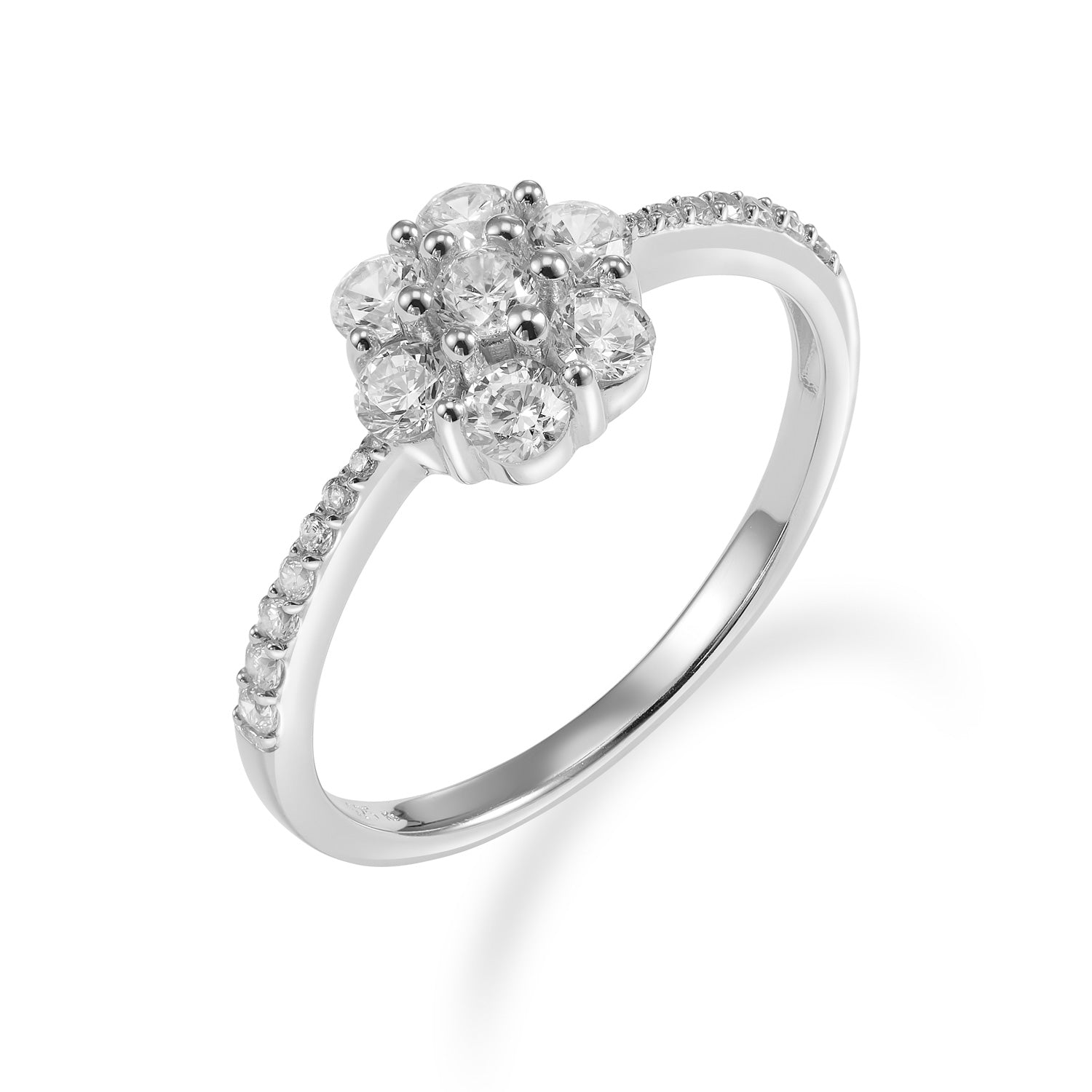 Ring „Celestial Bouquet“ – aus rhodiniertem 925er Sterling Silber