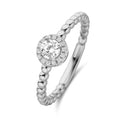 Ring „Celestial Sphere“ – aus rhodiniertem 925er Sterling Silber