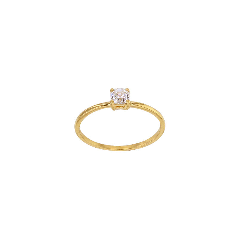Ring „Classic Sparkle“ – 18k Gelbgold