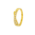 Ring „Double Harmony“ – 375er Gelbgold