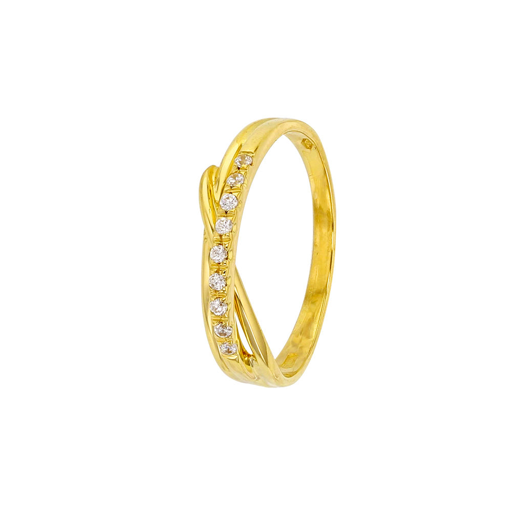 Ring „Double Harmony“ – 375er Gelbgold