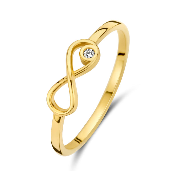 Ring „Endless Radiance“ – 14Kt Gelbgold