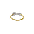 Ring „Endless Radiance“ – 18k Gold mit Zirkonia-Pavé