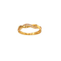 Ring „Entwined Harmony“ – 375er Gelbgold