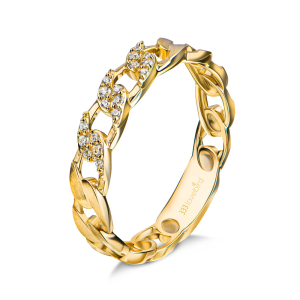 Ring „Eternal Bond“ – 333er Gelbgold
