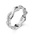 Ring „Eternal Bond“ – aus rhodiniertem 925er Silber