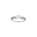 Ring „Frozen Fire“ – 18k Gold (750/-) mit brillantem Doppel-Pavé