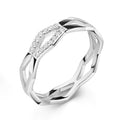 Ring „Geometric Prism“ – aus rhodiniertem 925 Sterling Silber