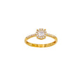 Ring „Golden Aura“ – 18k Gelbgold