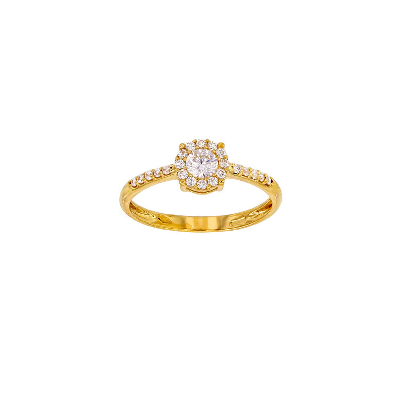 Ring „Golden Aura“ – 18k Gelbgold