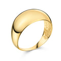Ring „Golden Dome“ – aus vergoldetem 925er Silber