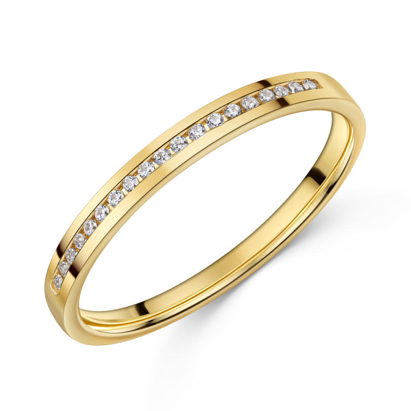 Ring „Golden Eternity“ – 333er Gelbgold