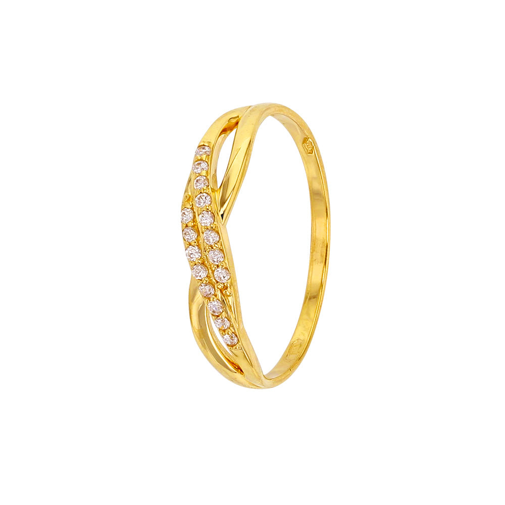 Ring „Golden Helix“ – 375er Gelbgold
