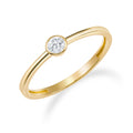 Ring „Golden Orbit“ – 333er Gelbgold