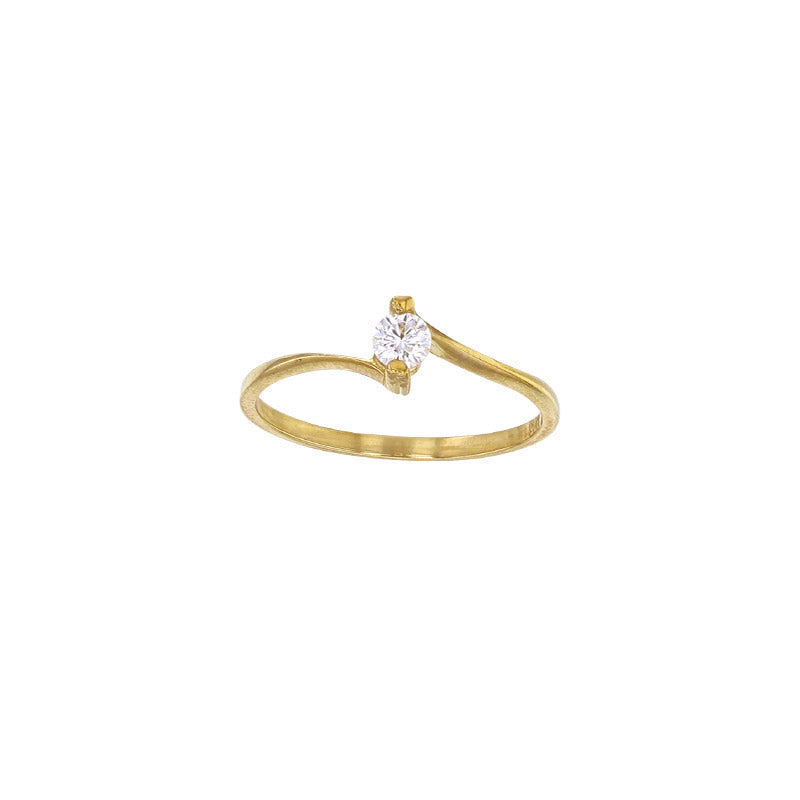 Ring „Golden Ribbon“ – 18k Gelbgold