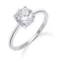 Ring „Grand Brilliance“ – aus rhodiniertem 925er Sterling Silber