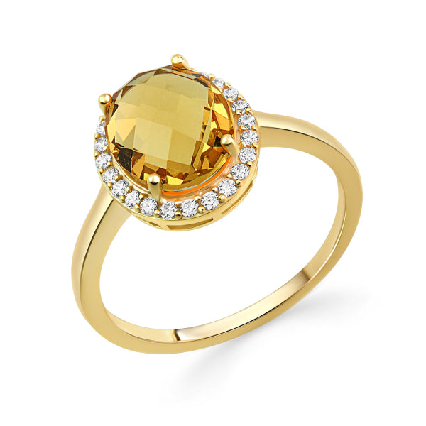 Ring „Imperial Glow“ – 333er Gold