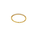 Ring „Infinite Sparkle“ – 18k Gelbgold mit 25 Diamanten