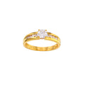Ring „Infinity Glow“ – 375er Gold