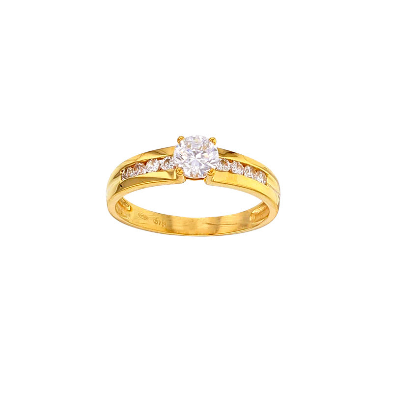 Ring „Infinity Glow“ – 375er Gold