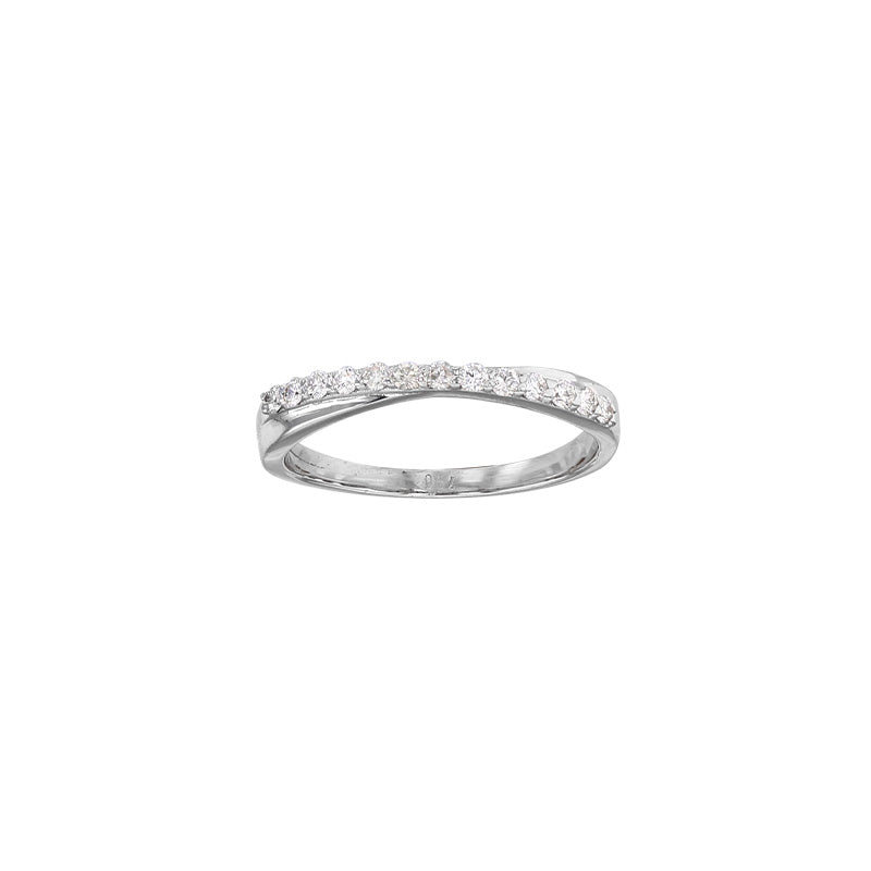Ring „Intertwined Grace“ – 18k Weißgold