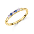 Ring „Lavender Breeze“ –   925er Silber, vergoldet