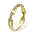 Ring „Linked Light“ – 333er Gold