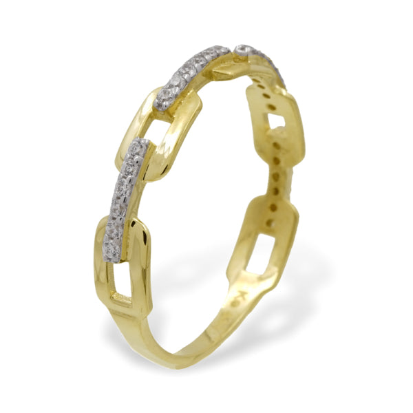 Ring „Linked Light“ – 333er Gold