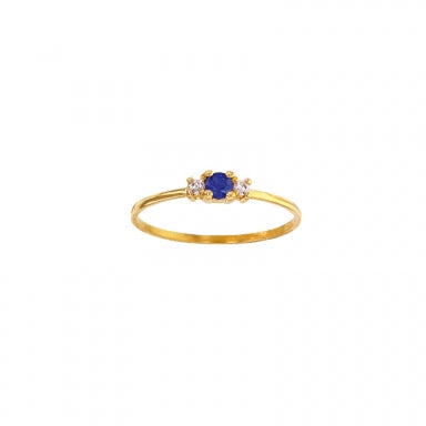 Ring „Luminous Trio“ – 18k Gelbgold