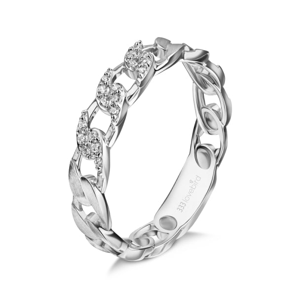 Ring „Lunar Connection“ – 333er Weißgold
