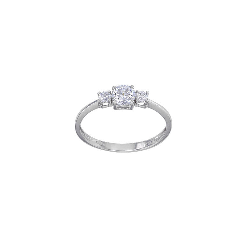 Ring „Lunar Trinity“ – 375er Weißgold